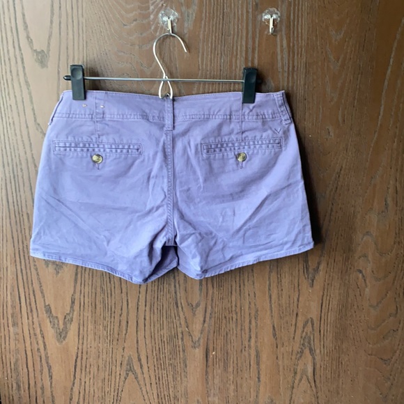 AEO Purple “Shortie Stretch” Shorts / Sz 4 - Picture 4 of 4